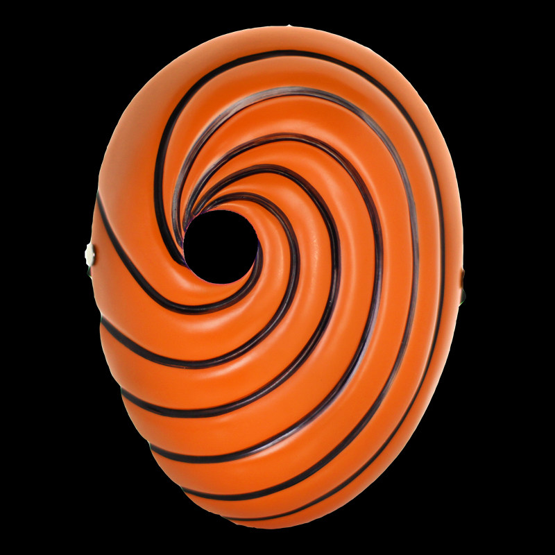 仕彩万圣节环保PVC面具男火影忍者宇智波斑阿飞带土单孔电影主题