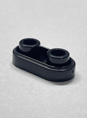 国产零件兼容35480反向光面1X2圆角特殊板 小颗粒积木D1027配件