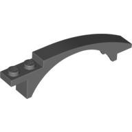 兼容乐高积木零件 50967 1x8拱形轮边 4个 NO.D128