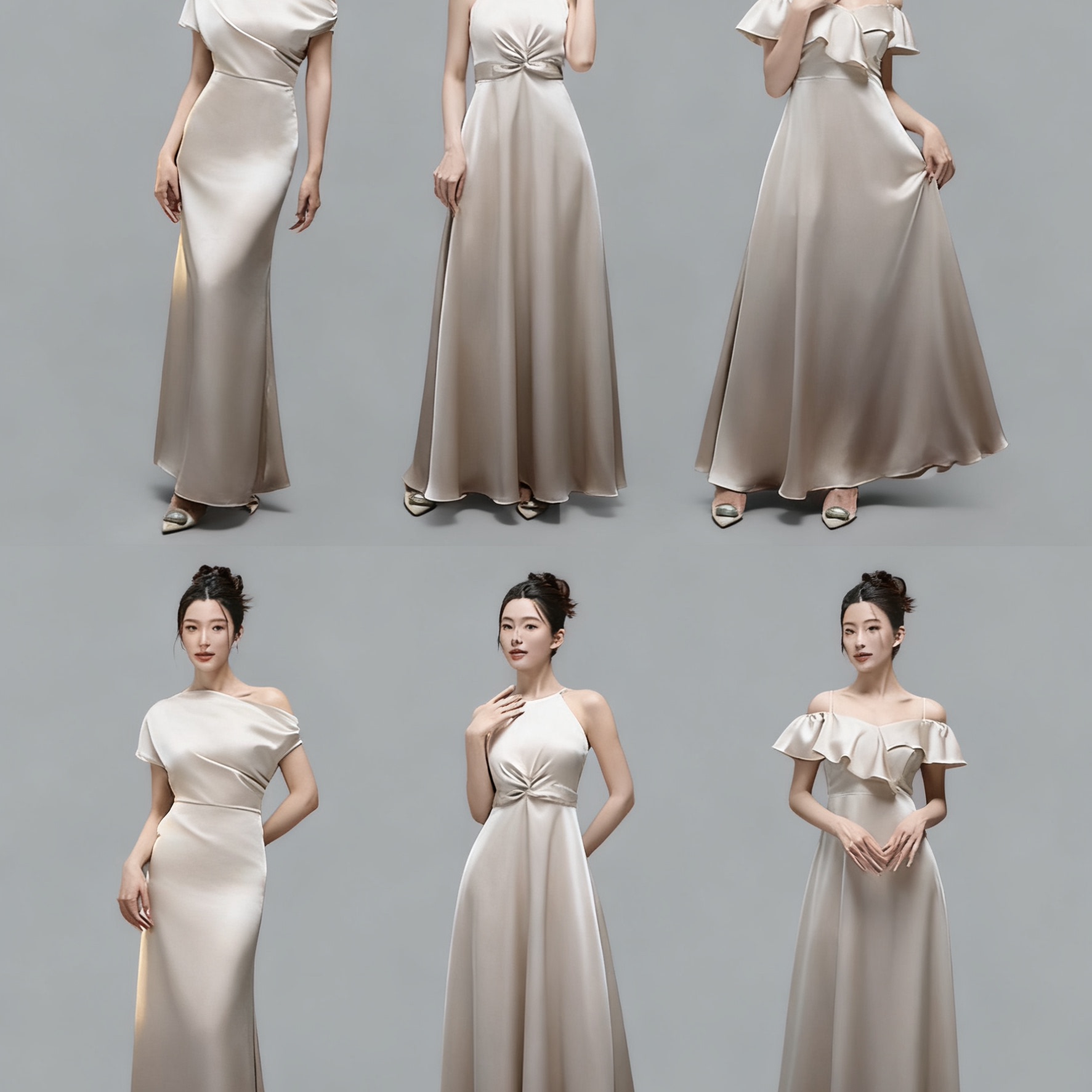 欢喜橙【耀眼】巨好看连衣裙清冷富家千金穿搭今年流行爆款伴娘服