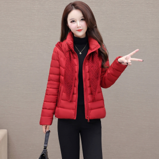 时尚减龄白鸭绒羽绒服女短款2026新款时尚洋气披肩立领冬季外套潮