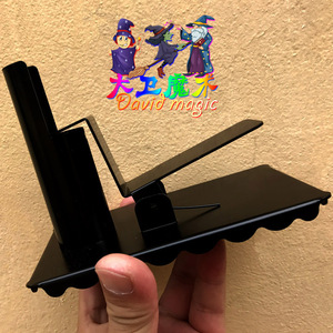 大卫魔术道具弹棒跳出器脚踩式弹出器射出器分单管双管魔术棒