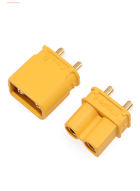 XT30UPB-F/M公母头航模动力电调插头PCB焊板连接器航模锂电池接头