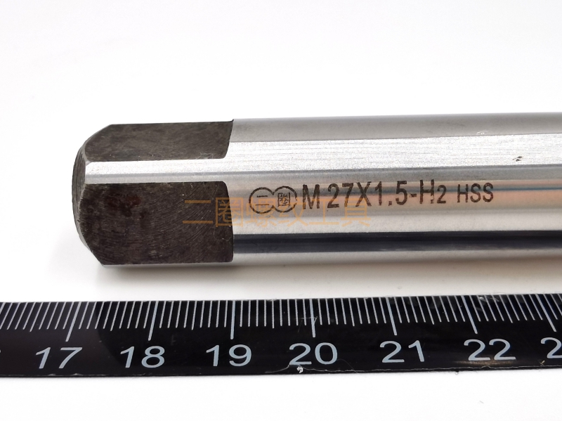 二圈机用丝锥丝攻直槽M25M26M27x3 2 1.75 1.5 1.25 1 0.75 0.5