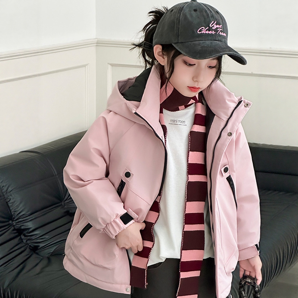 男女童外套2025新款冬装儿童款