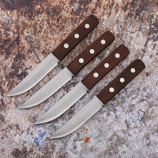 内蒙古手把肉专用刀超快锋利吃肉切肉小刀不锈钢水果刀老式小餐刀