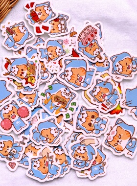 Nong Zon 泰国 自制手帐手机电脑相册防水水杯头盔贴纸 40枚