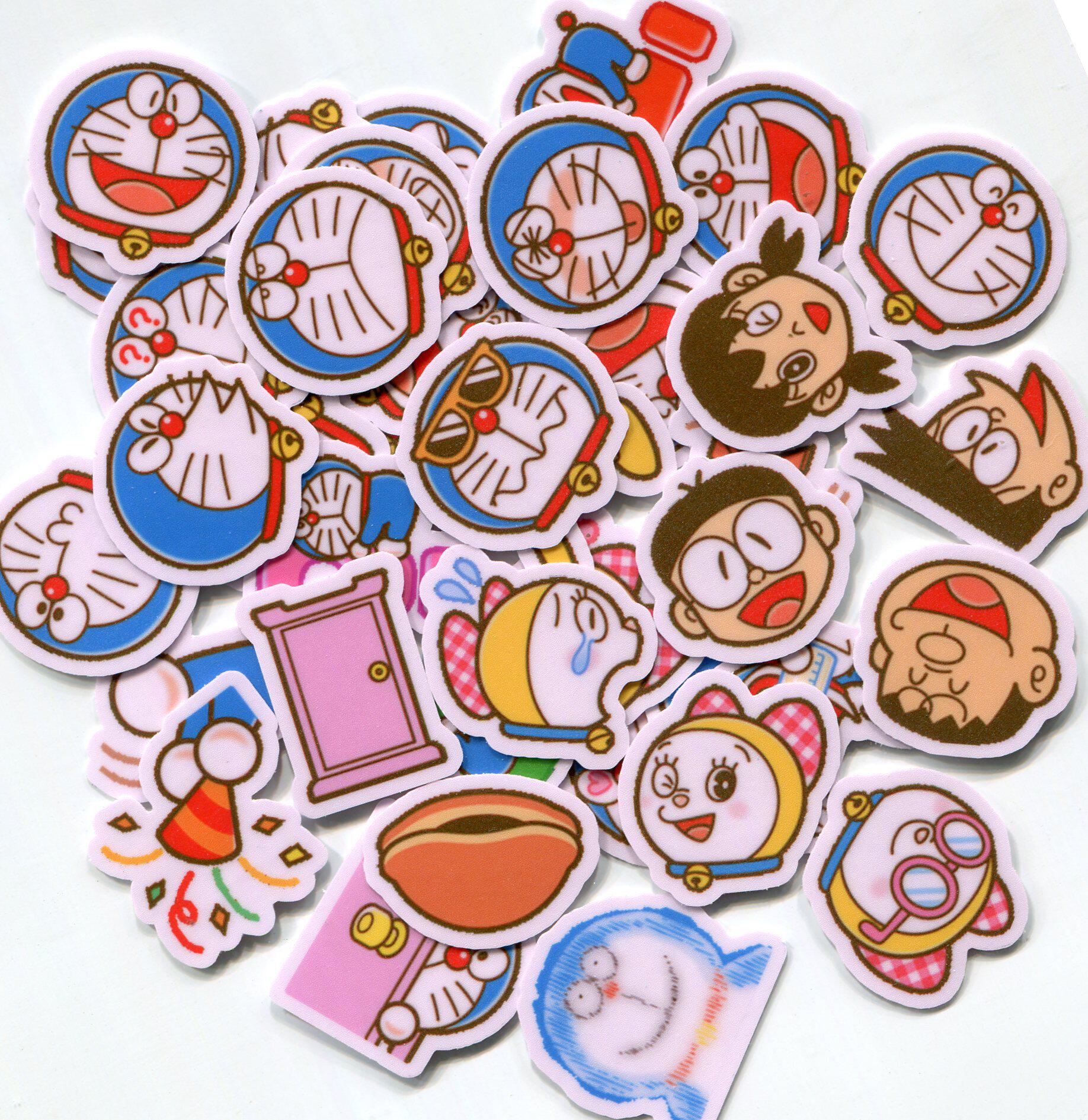 line表情贴纸 哆啦a夢 表情貼 自制手帐贴纸 40张 z 919