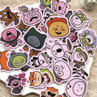 studio U.G. Halloween 西村裕二 自制手帐防水水杯头盔贴纸 40枚