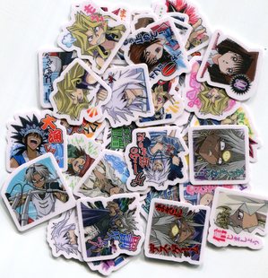 怪獸之決鬥 第二彈 40张 1008 自制手帐相册动漫贴纸 游戏王