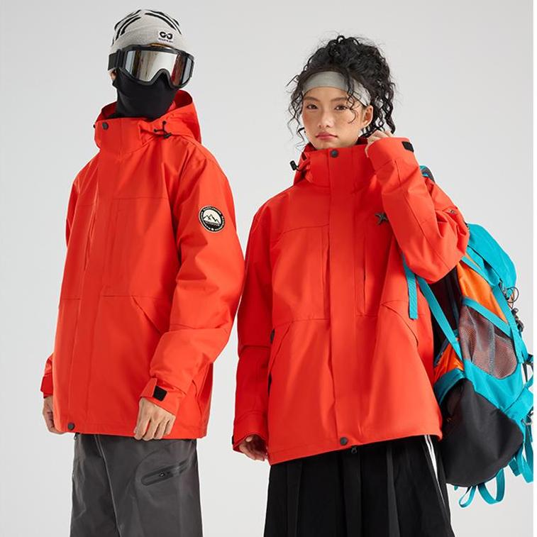 南朋友 石墨烯保暖防寒三合一冲锋衣户外登山外套防风可定制logo