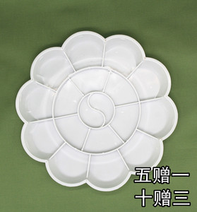 调色盘景泰蓝金丝彩砂工艺装饰画套装原材料工具赠作画教程diy