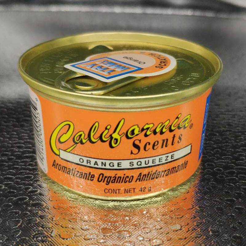 加州香味罐头California Scents橙汁 橙子 鲜橙 香味图书馆