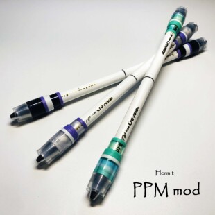 安爷笔铺 PPM mod 转笔专用笔 暴力神器 送收纳管