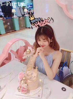 小红书抖音网红生日帽派对发光发箍帽六一儿童成人聚会派对闪光帽