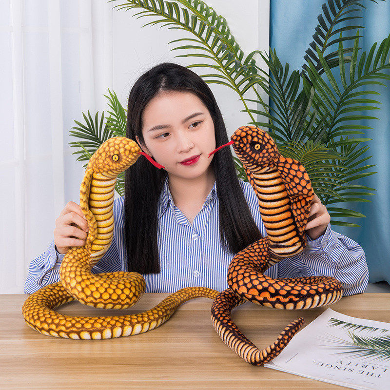 蛇公仔毛绒玩具玩偶假蛇吓人仿真搞笑布偶搞怪礼物大号布娃娃长条