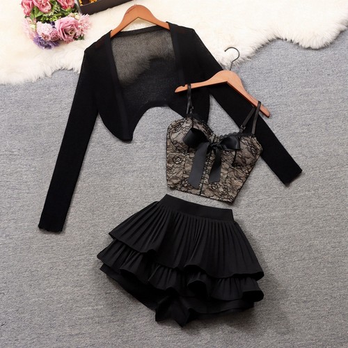 2025年夏装网红性感纯欲风套装