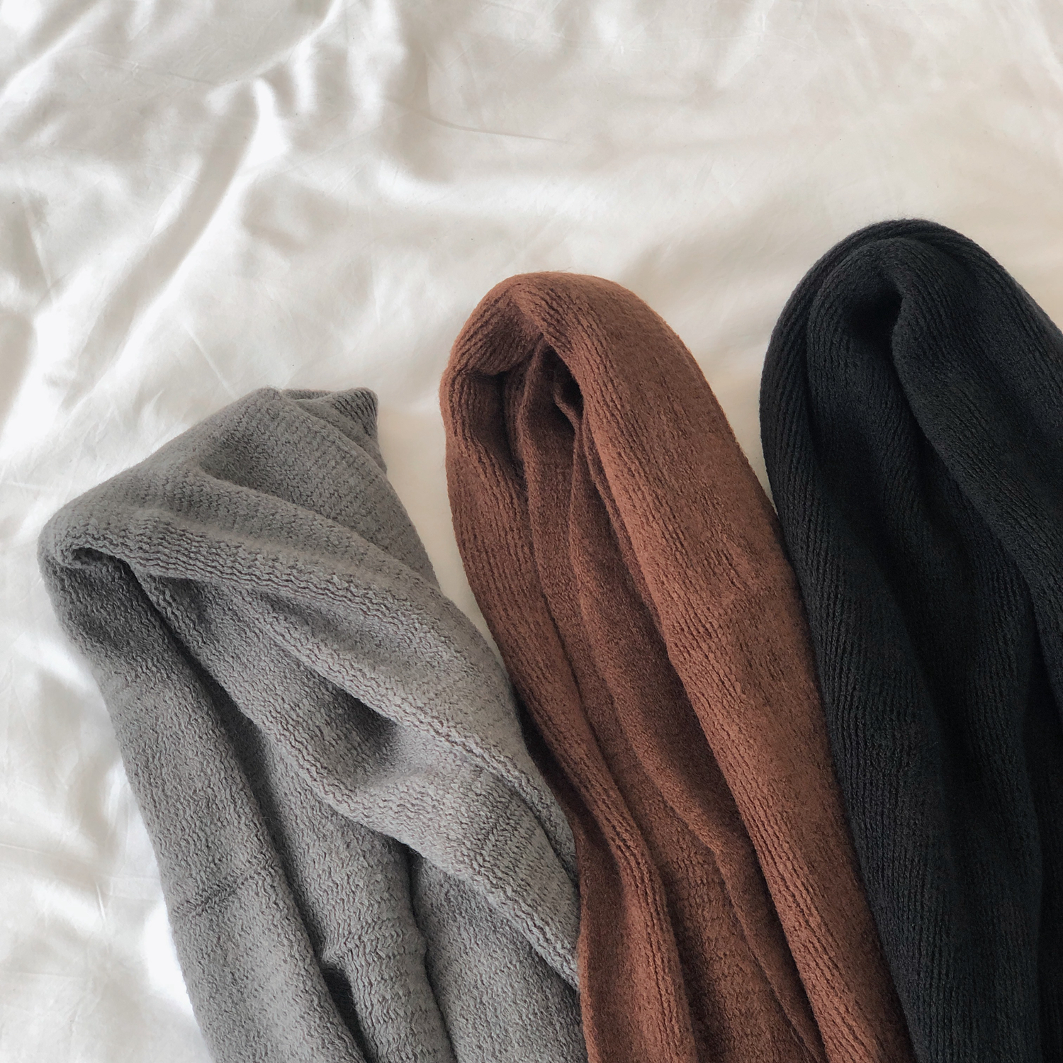 Trend solid color couple scarf for men and women imitation cashmere scarf 2020