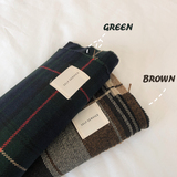 B218-WJ20-P20青年流苏保暖韩式长方形格子冬季围巾百搭新款2023，围巾，星座1613（原B218）