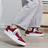 B218-2293-P55新款百搭粉色酒红色美式运动休闲时尚男板鞋休闲鞋，男鞋帆布鞋，电商B218