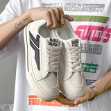 B218-2220-P55秋季新帆布鞋男低帮韩版百搭小众设计运动休闲滑板，男鞋帆布鞋，电商B218