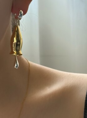 欧美设计感风铃时尚耳饰