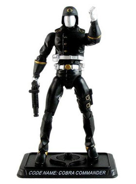 兵人新款现货GIJOE特种部队 孩之宝 25黑色眼镜蛇指挥官 全配散货