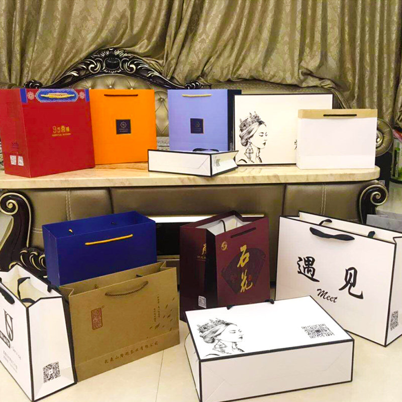 手提袋高档时尚礼品袋打包袋定做礼品袋/塑料袋