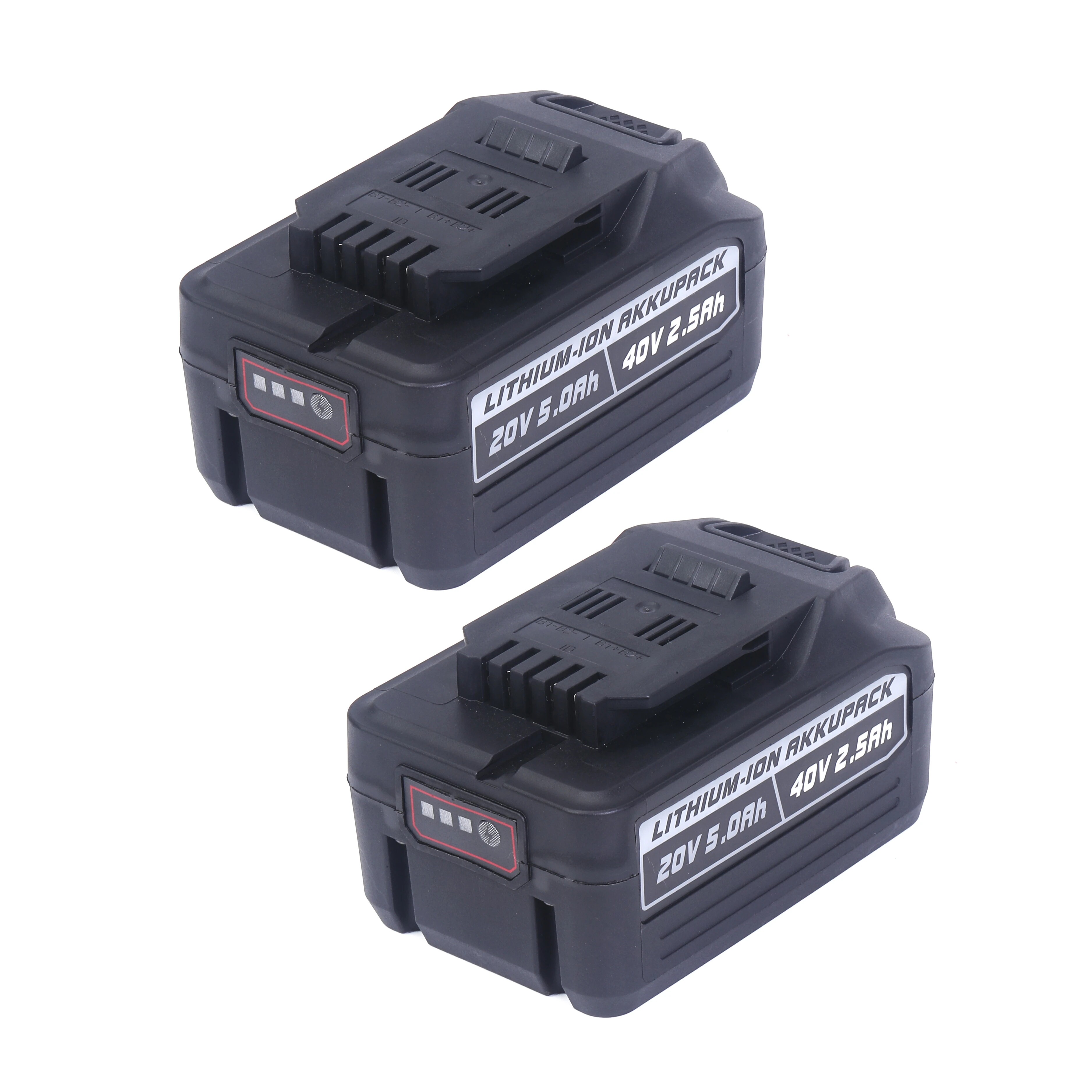双个20V 5Ah适配Ferrex菲雷克斯20V/40V双电压锂电池, 锂电池替代