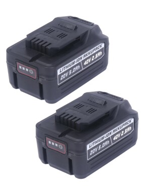 双个20V 5Ah适配Ferrex菲雷克斯20V/40V双电压锂电池, 锂电池替代
