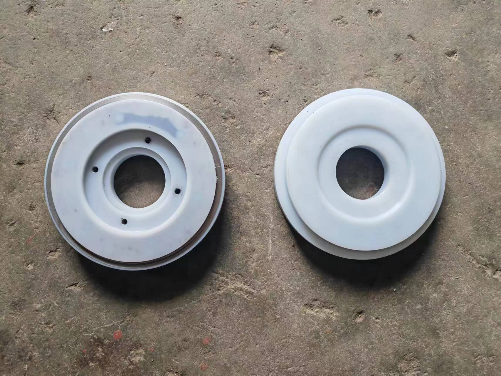 IHF衬氟塑料离心泵泵盖后盖压盖50 65 80 100江苏靖江尺寸-125 16