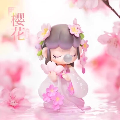 Rolife正版若来囡茜Nanci花间集盲盒可爱公仔手办潮玩摆件礼物女