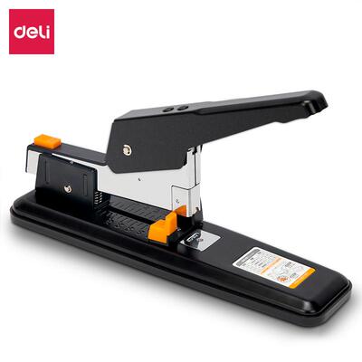 得力重型订书机100页装订器