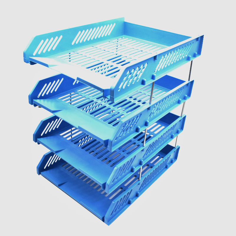 3 레이어 파일 트레이 파일 홀더 A4 파일 프레임 파일 정리 데이터 스토리지 랙 데스크탑 스토리지 수직 다층