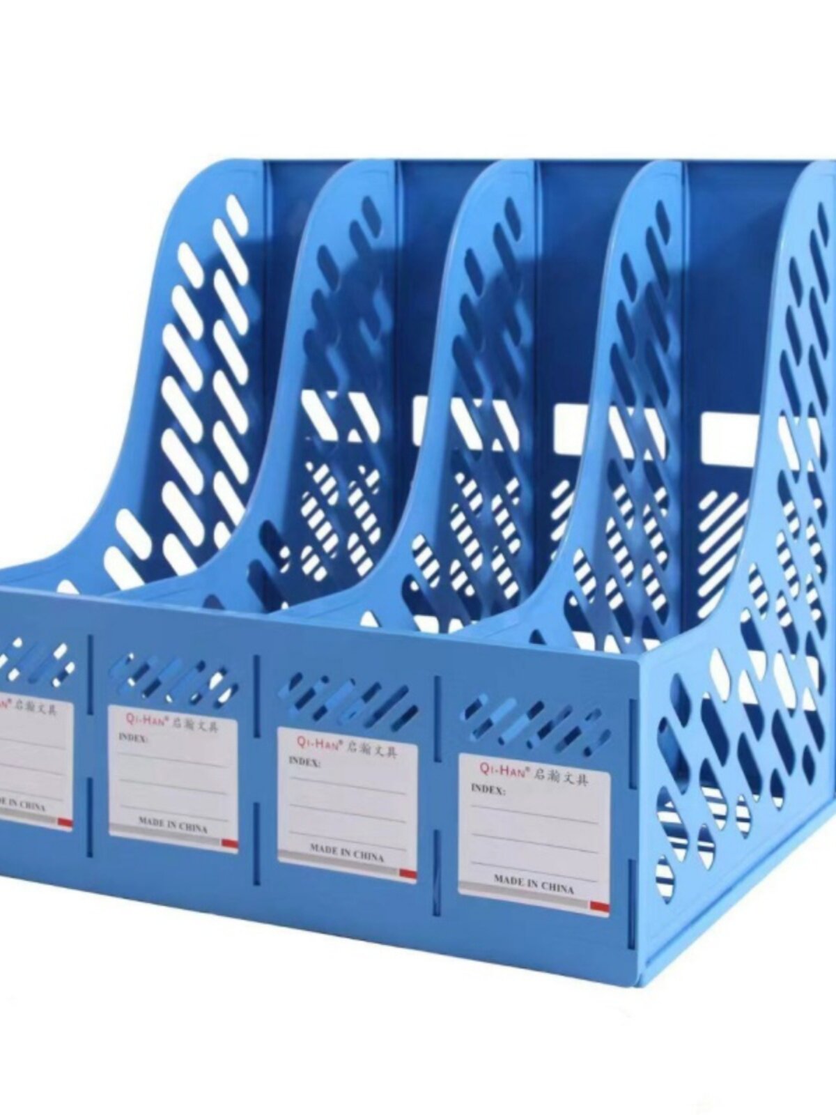 4그리드 파일랙 4레이어 파일홀더 파일프레임 4링크 데이터랙 데스크탑정리 수납 매거진랙