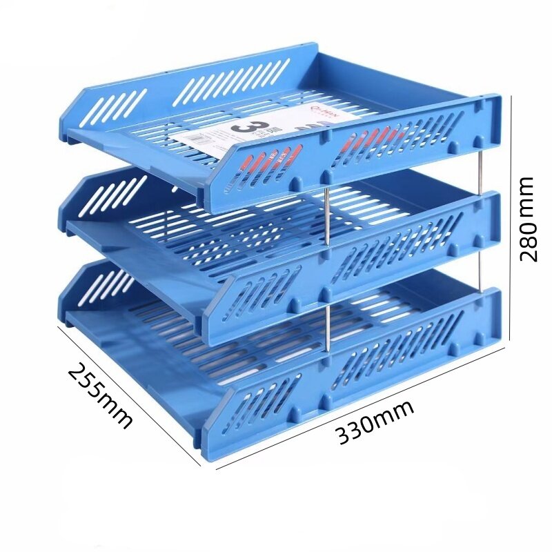 3 레이어 파일 트레이 파일 홀더 A4 파일 프레임 파일 정리 데이터 스토리지 랙 데스크탑 스토리지 수직 다층
