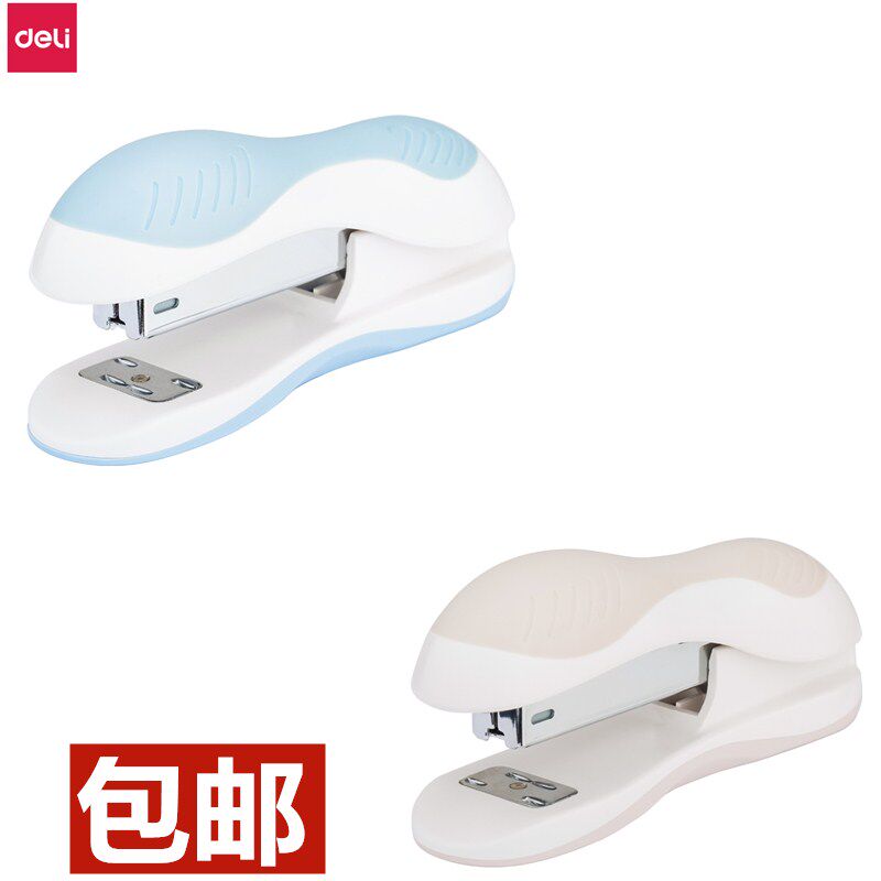 델리 0327 스테이플러 12 호 학생 귀여운 색상 통합 24|6 책 제본기 사무용 문구 무료 배송