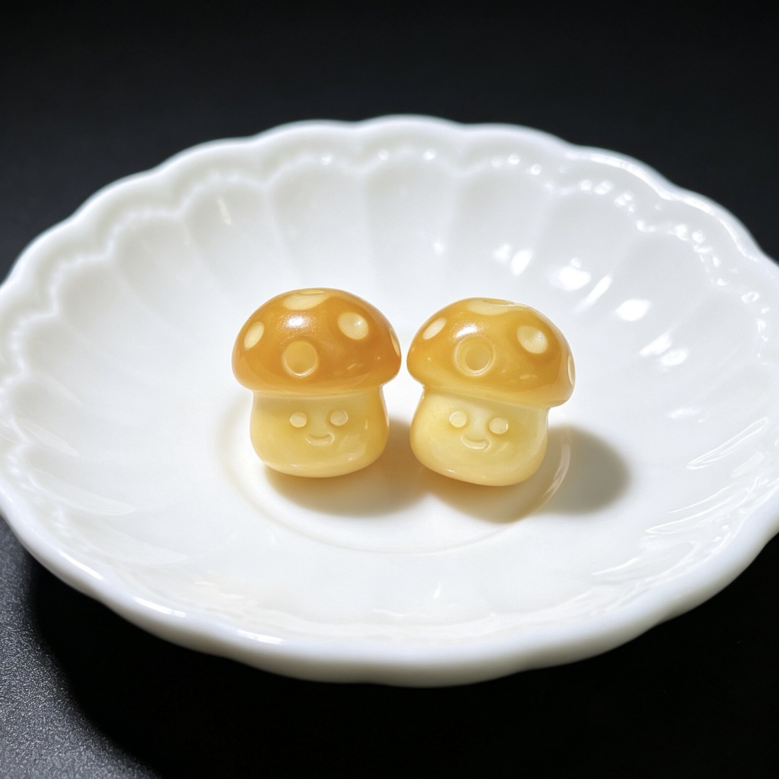 [东海藏宝阁]diy文玩珠宝配饰件菩提根蘑菇小滴流配珠隔珠图片
