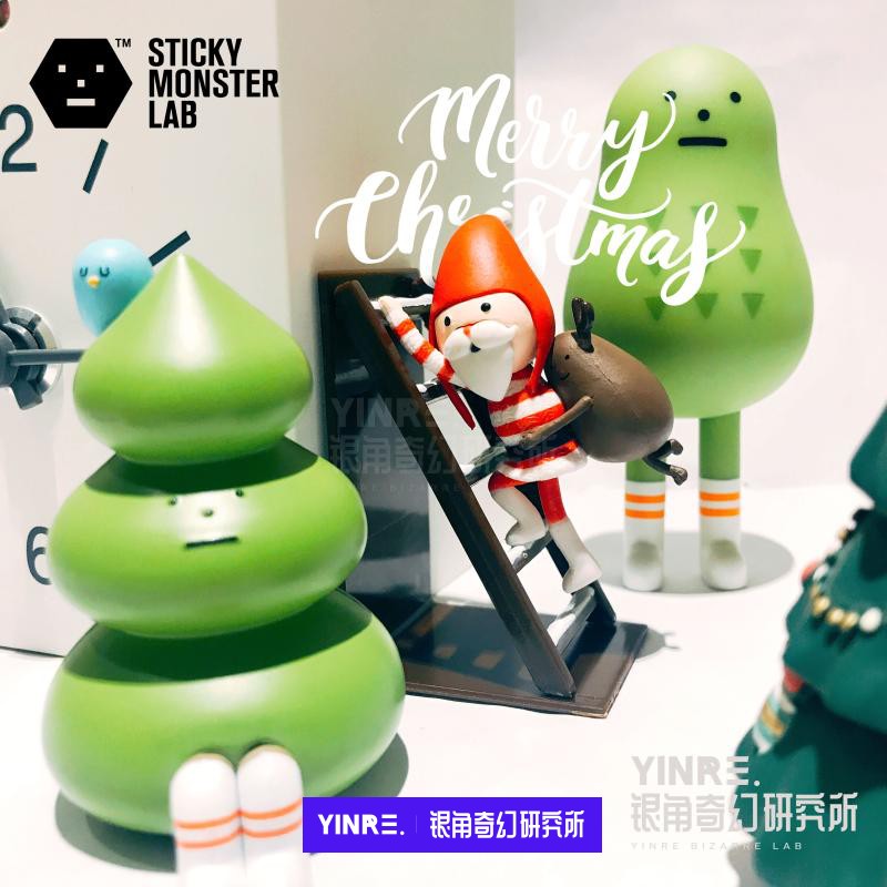 【YINRE】现货 Sticky Monster Lab 粘粘怪物研究所SML圣诞节限定 模玩/动漫/周边/娃圈三坑/桌游 潮玩盲盒 原图主图