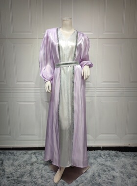 中东阿拉伯长袍long dress长袍连衣裙长裙women robe dress2026