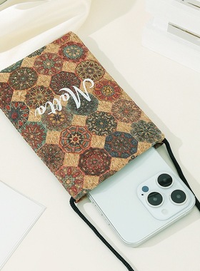 波西米亚风轻便便携手机袋手机包复古mobile phone bag small bag