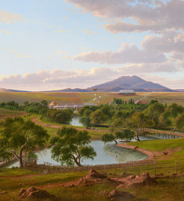 K005【奥地利】欧根·冯·格拉德Eugene von Guerard绘画网传图库