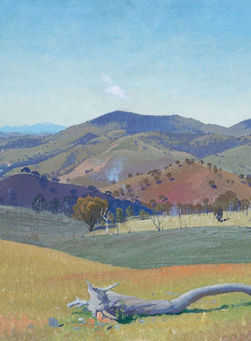 T049【澳大利亚】埃劳斯·格鲁纳 Elioth Gruner 风景油画图库