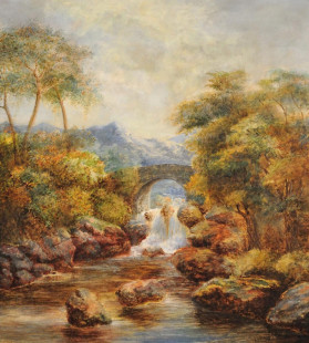 A457【英国】威廉·梅勒（William Mellor）风景油画美术素材图库