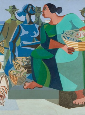 K630【巴西】（Emiliano Di Cavalcanti）绘画