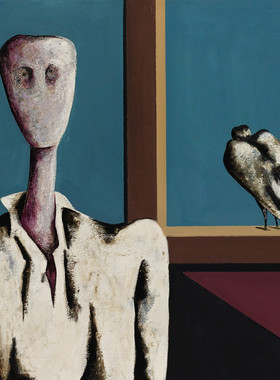 A406【伊朗、意大利】 Bahman Mohassess 超现实绘画、雕塑图库