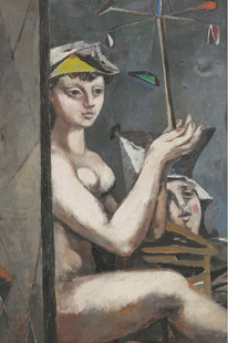 A279【德国】威利·西特（Willi Sitte）绘画、版画素材网传图库