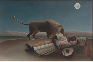 T176【法国】亨利·卢梭（Henri Rousseau)油画美术临摹网传图库