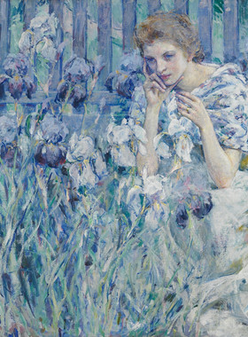 K978【美国】罗伯特·刘易斯·里德Robert Lewis Reid绘画图库