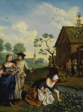 YC035【荷兰】Jan Josef  Horemans 父子 绘画电子图库.